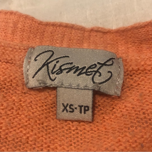 Kismet - Orange 🍊 Button Down Sweater - Picture 3 of 5